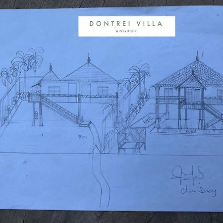 Dontrei Villa Angkor Siem Reap Eksteriør billede