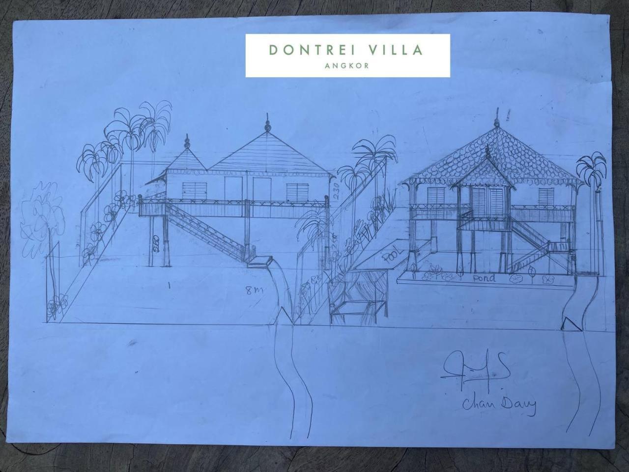 Dontrei Villa Angkor Siem Reap Eksteriør billede