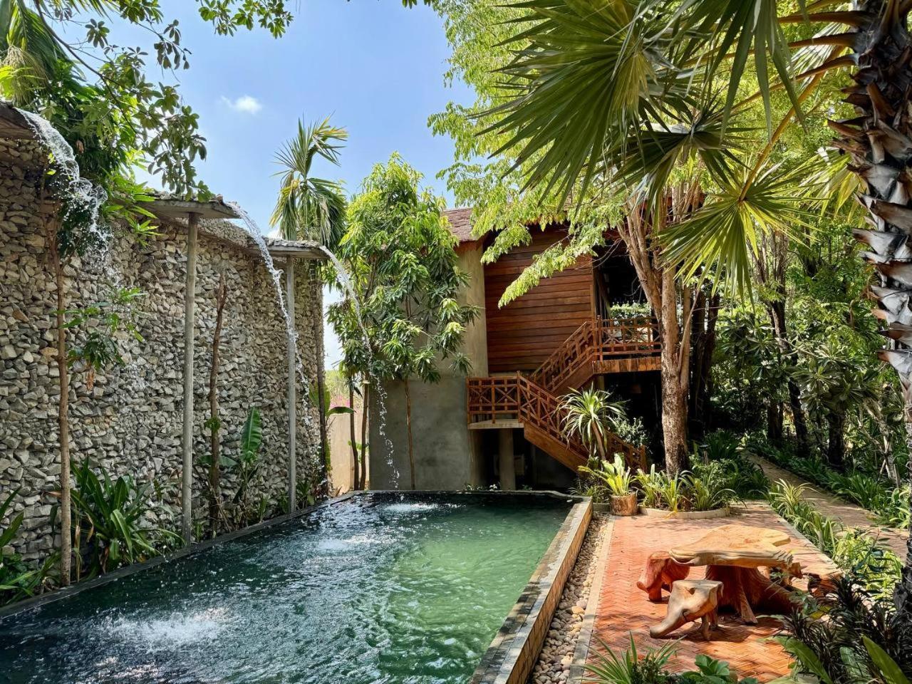 Dontrei Villa Angkor Siem Reap Eksteriør billede